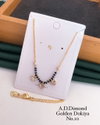 Golden Daily Wear Dokiya Mangalsutra Suppliers in India
